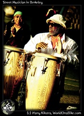 Street Musician in Berkeley