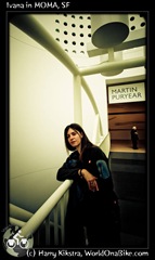 Ivana in MOMA, SF