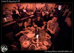 Ivanas B-day party in SF