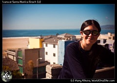 Ivana at Santa Monica Beach (2)