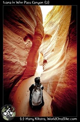 Ivana in Wire Pass Canyon (2)
