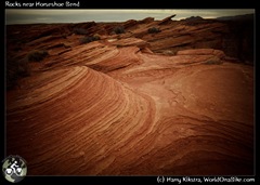 Rocks near Horseshoe Bend