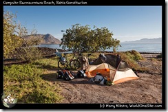 Campsite Buenaventura Beach, Bahia Constitucion