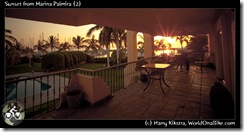 Sunset from Marina Palmira (2)