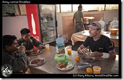 Army control Breakfast