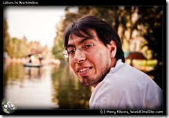 Ulises in Xochimilco