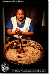 Chocolate milk in Puebla