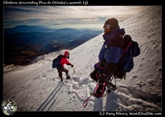 Climbers descending Pico de Orizaba's summit (3)
