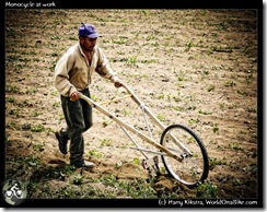 Monocycle at work