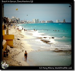 Beach in Cancun, Zona Hotelera (3)