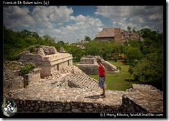 Ivana at Ek Balam ruins (4)