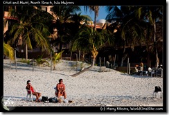 Cristi and Mutti, North Beach, Isla Mujeres