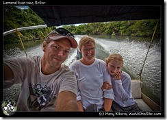 Lamanai boat tour, Belize
