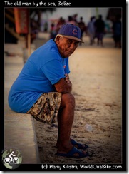The old man by the sea, Belize
