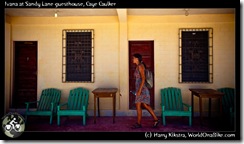 Ivana at Sandy Lane guesthouse, Caye Caulker