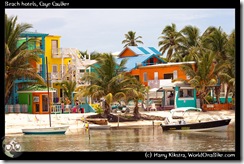 Beach hotels, Caye Caulker