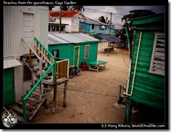 Seaview from the guesthouse, Caye Caulker