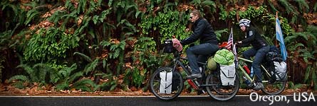 Harry & Ivana's bicycle trip Across the Americas